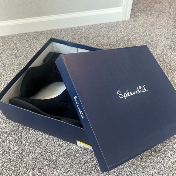 Splendid Lewis booties in black, size 8, Brand new with box - Picture 1 of 9